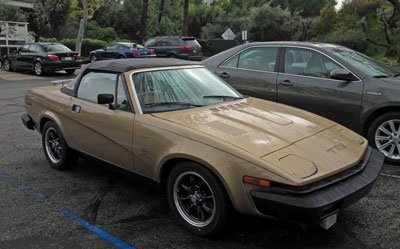 Triumph TR7 with VTO vintage aluminum wheels - Photo 4