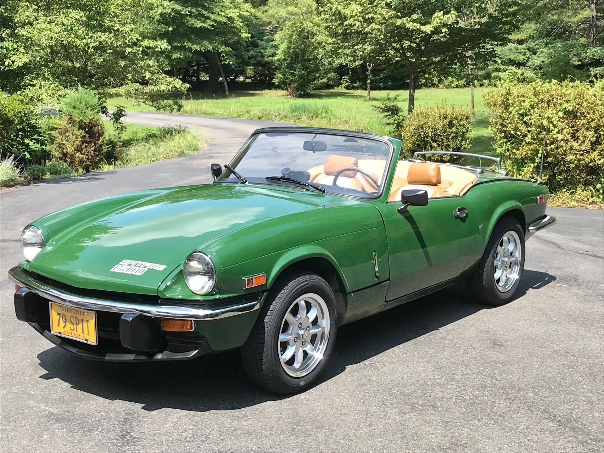 Triumph Spitfire with VTO vintage aluminum wheels - Photo 4