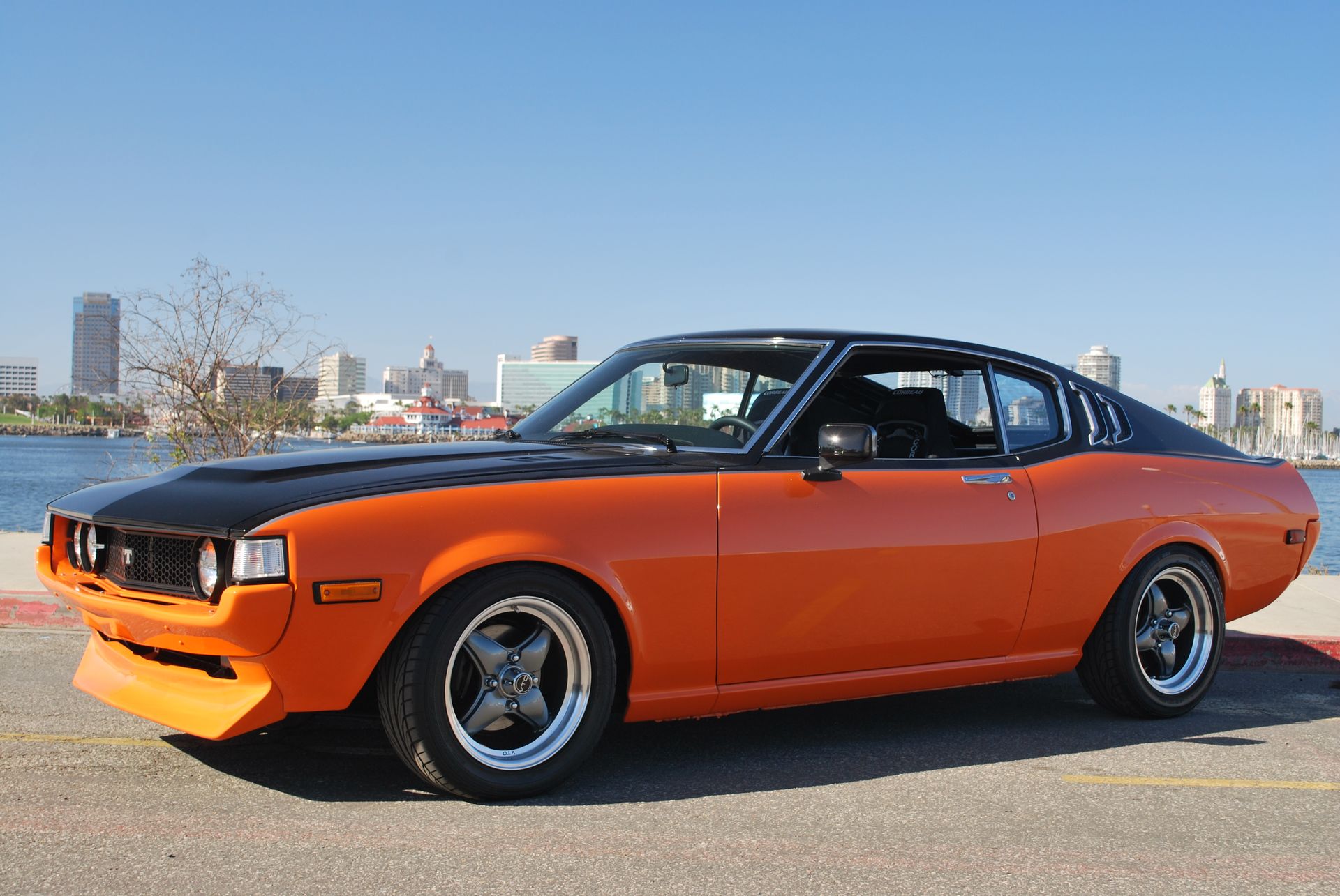 Toyota Celica with VTO vintage aluminum wheels - Photo 3