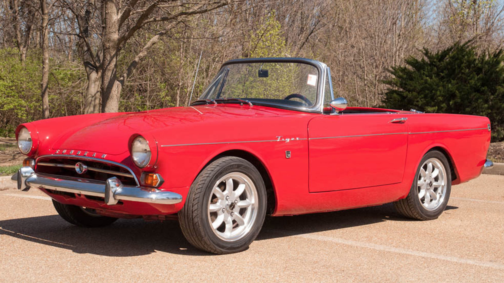 Sunbeam Tiger with VTO vintage aluminum wheels - Photo 6