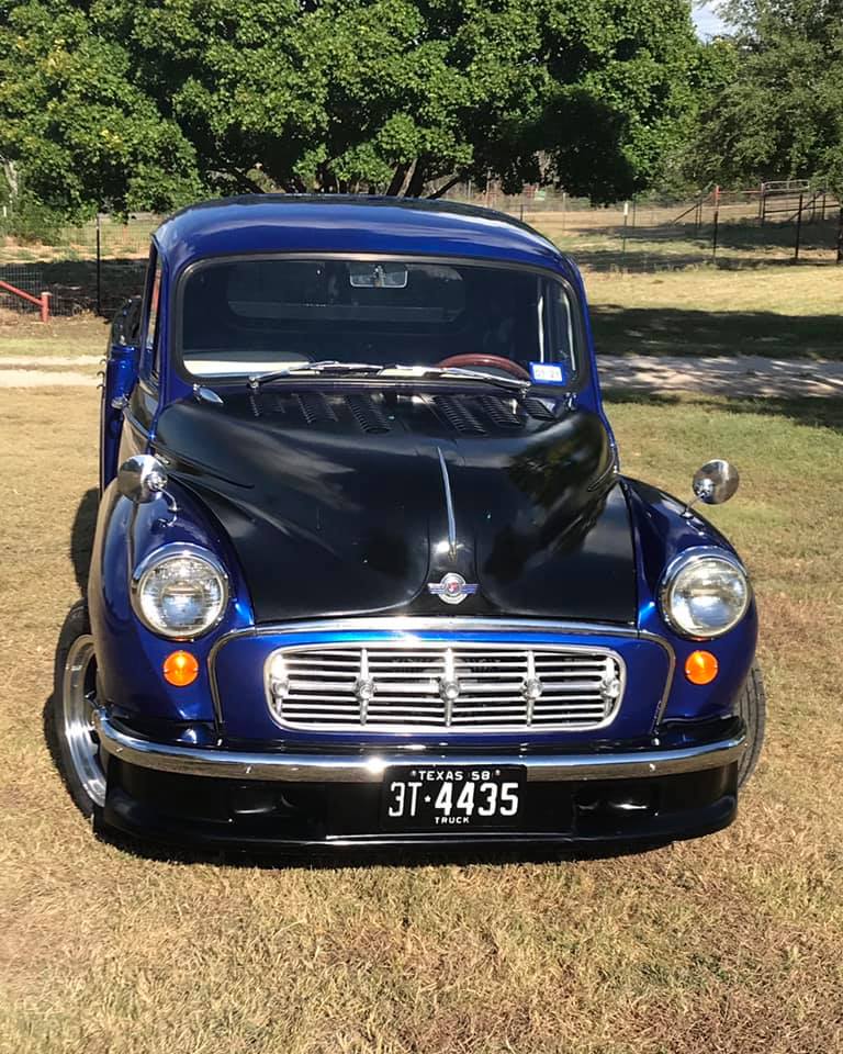 Morris Minor with VTO vintage aluminum wheels - Photo 5