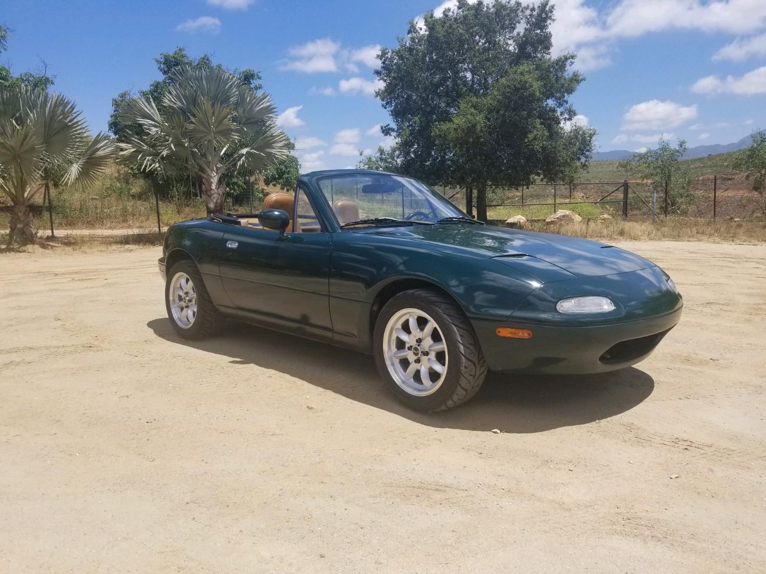 Mazda Miata NA,NB with VTO vintage aluminum wheels - Photo 5