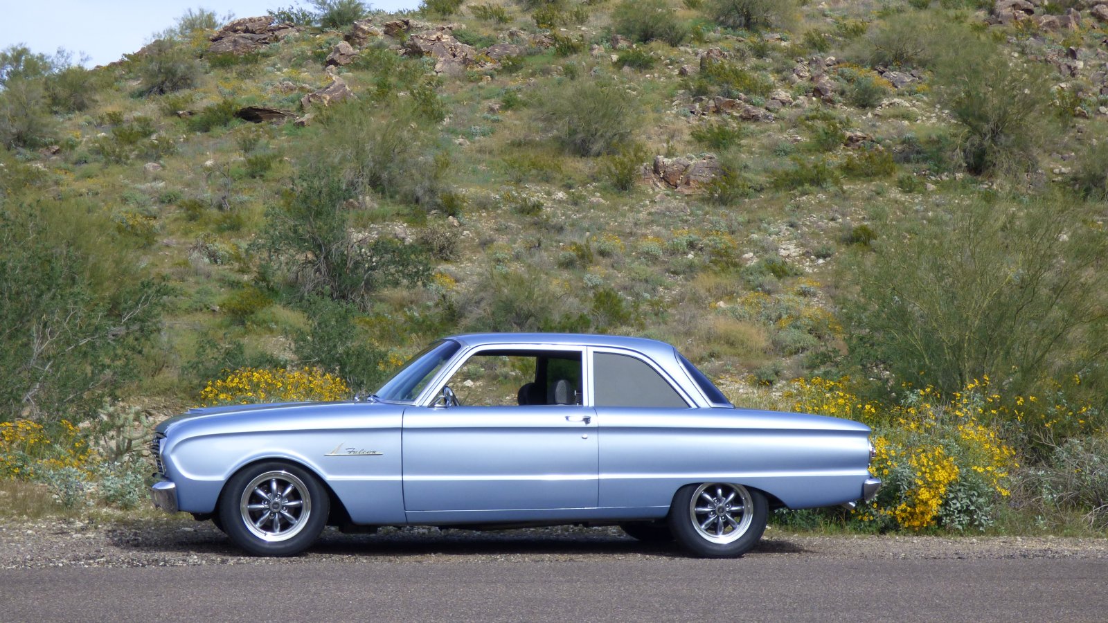 Ford Falcon with VTO vintage aluminum wheels - Photo 2