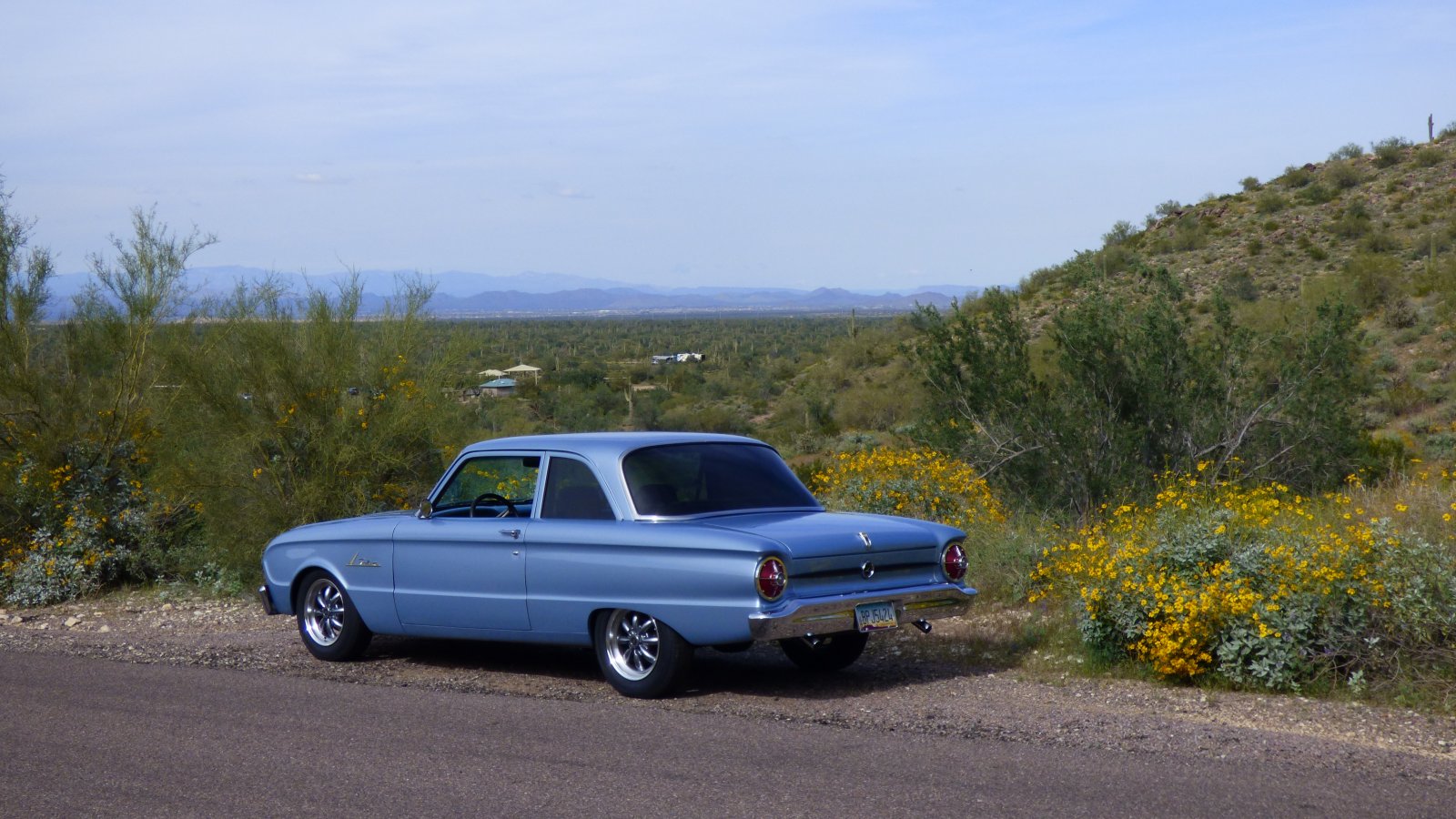 Ford Falcon with VTO vintage aluminum wheels - Photo 4