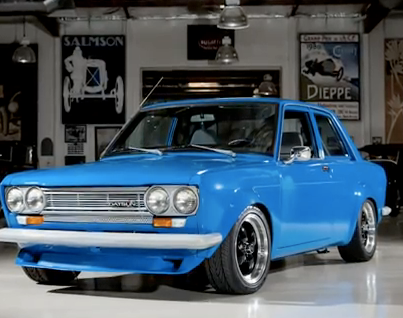 Datsun 510 with VTO vintage aluminum wheels - Photo 15