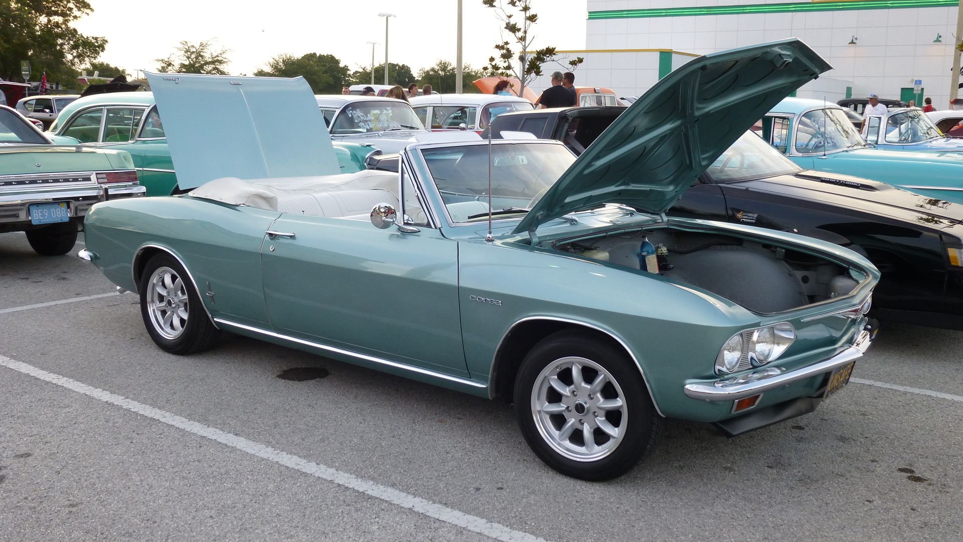Chevrolet Corvair with VTO vintage aluminum wheels - Photo 2