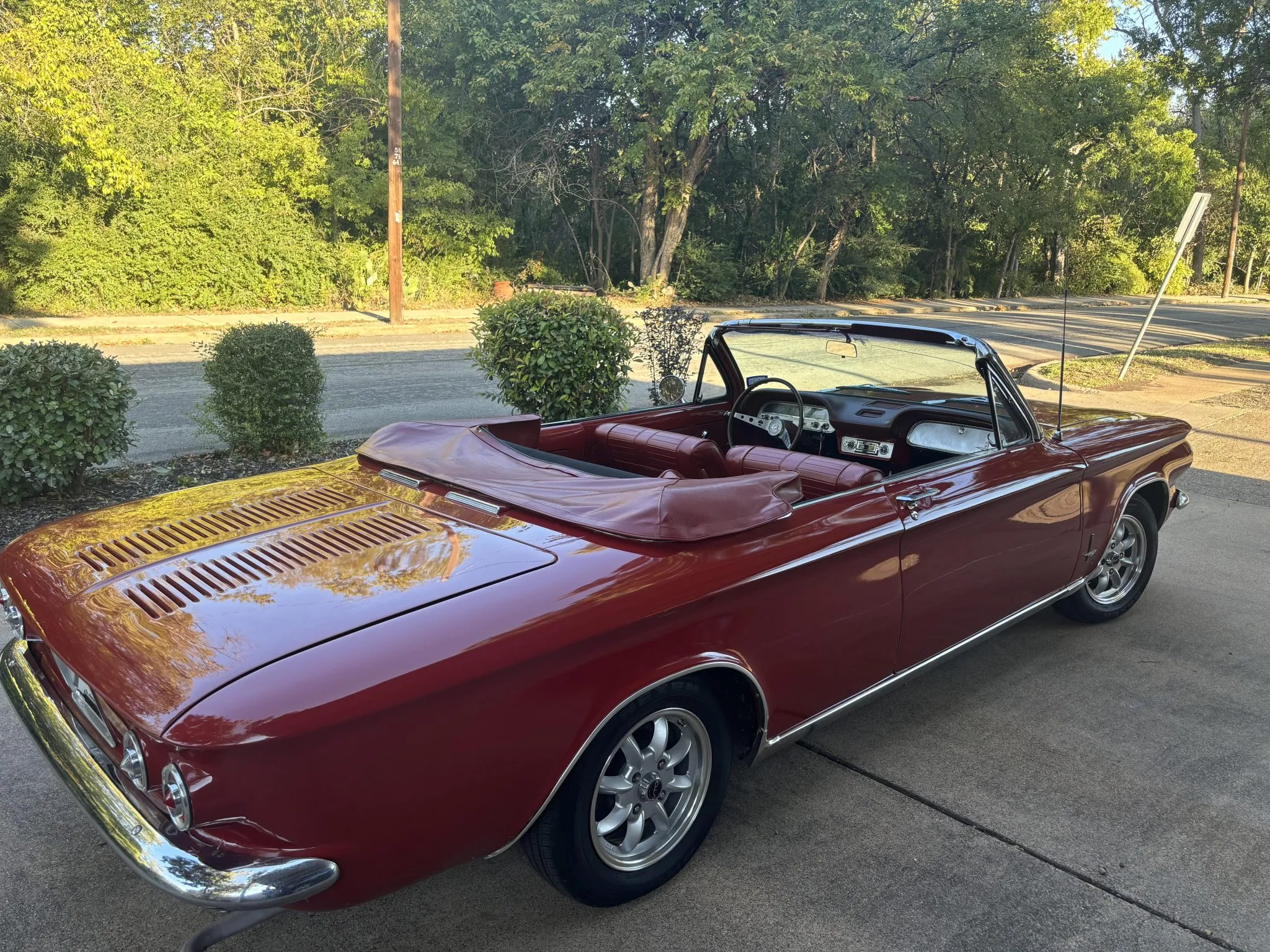 Chevrolet Corvair with VTO vintage aluminum wheels - Photo 4