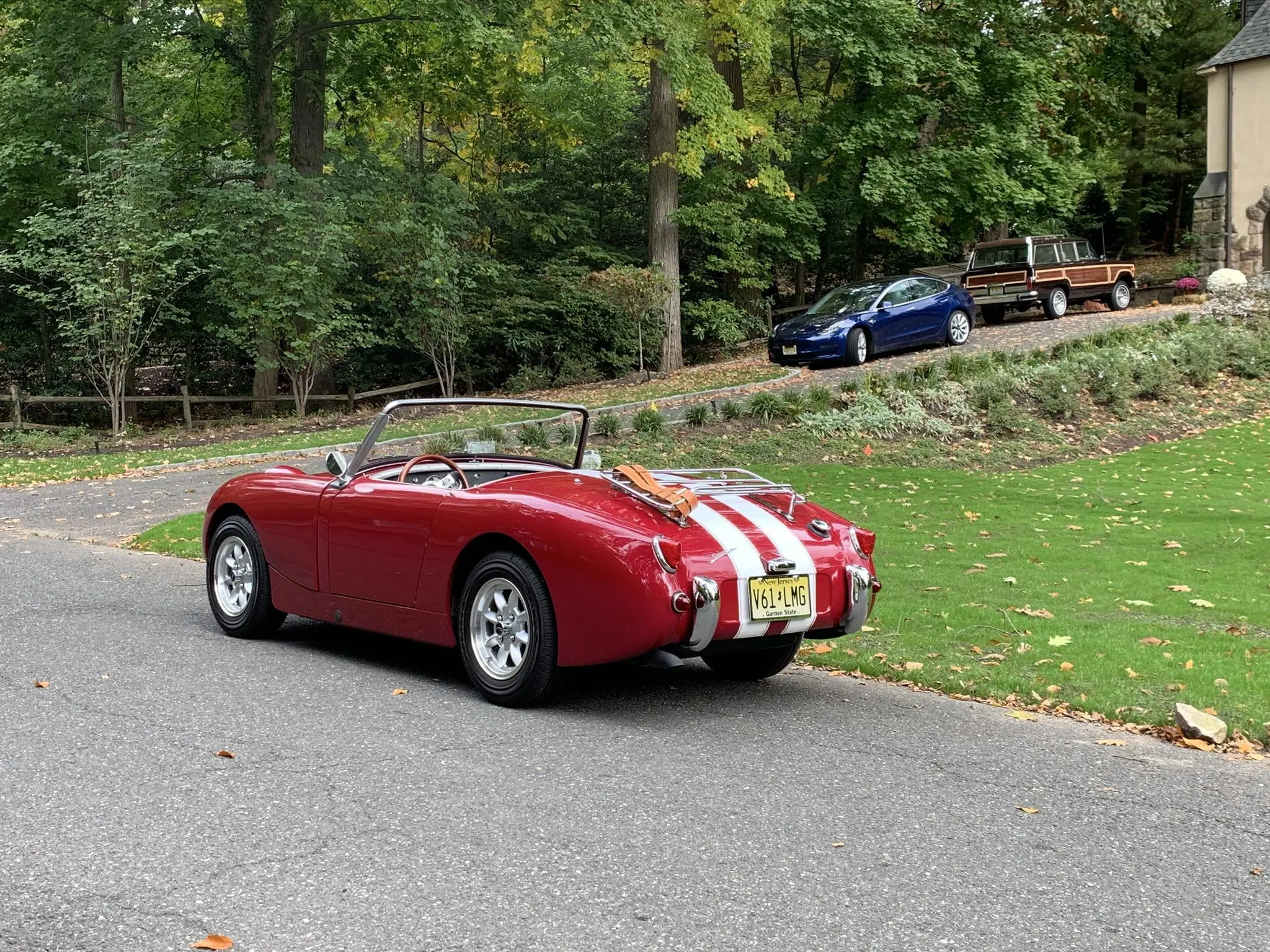Austin Healey Sprite MK1 "Bugeye with VTO vintage aluminum wheels - Photo 6