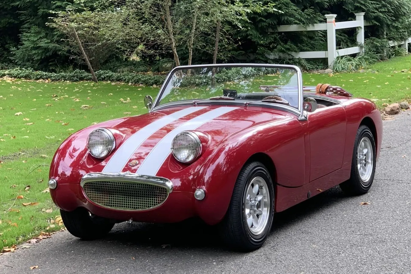 Austin Healey Sprite MK1 "Bugeye with VTO vintage aluminum wheels - Photo 7