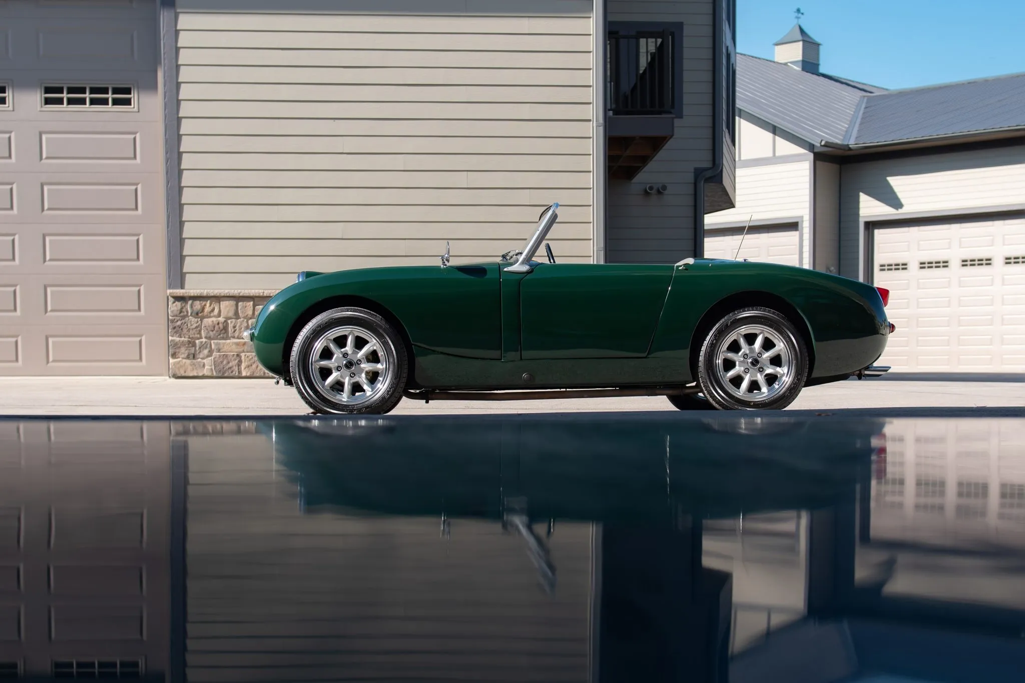 Austin Healey Sprite MK1 "Bugeye with VTO vintage aluminum wheels - Photo 10
